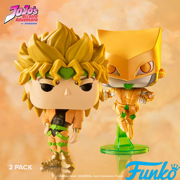 Funko POP JoJo’s Bizarre Adventure DIO and The World 2-Pack Exclusive